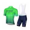 Tenue Maillot + Cuissard à Bretelles 2022 Astana Qazaqstan Team N003